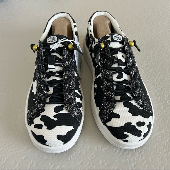 Hey Dude Karina Cow Shoes - Picture 1 of 3